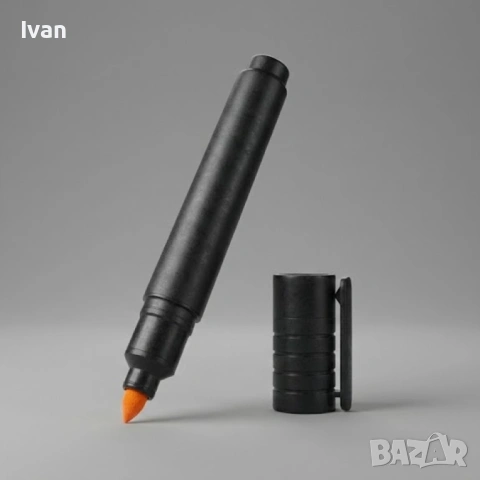 Комплект 5 броя - тестер писалки за фалшиви евро банкноти, снимка 4 - Други - 53345007