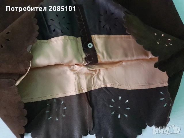 Дамска кожена пола, снимка 5 - Поли - 47805721