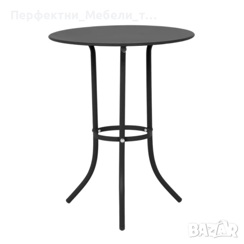 Здрав градински метален стол с подлакътници за заведение или за дома и терасата- до 120кг., снимка 4 - Градински мебели, декорация  - 51103411