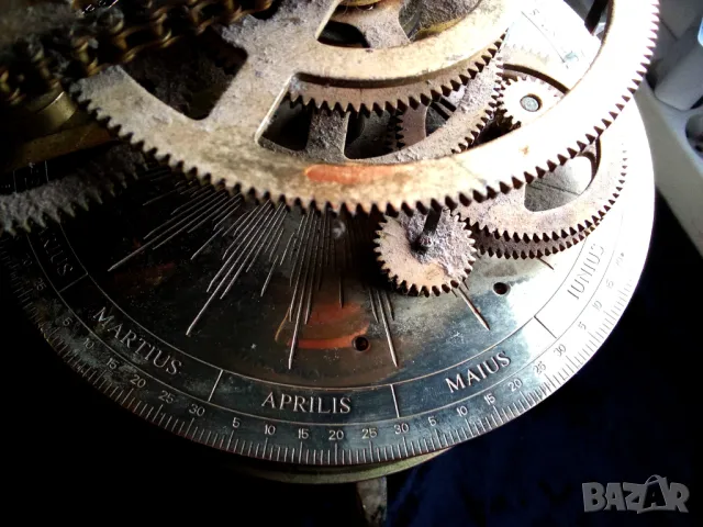 Модел от месинг Orrery/Tellurion слънчева система планети, снимка 10 - Други ценни предмети - 48369995