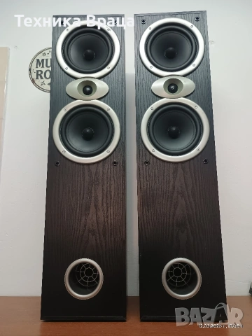 Двулвнтови тонколони Wooden Loud Speaker LSS 1007 с брутален бас! Изпращам видео. , снимка 2 - Тонколони - 53818401