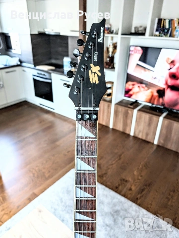 Ibanez EX350 Metallic Blue, 1991, Korea, снимка 5 - Китари - 53408638