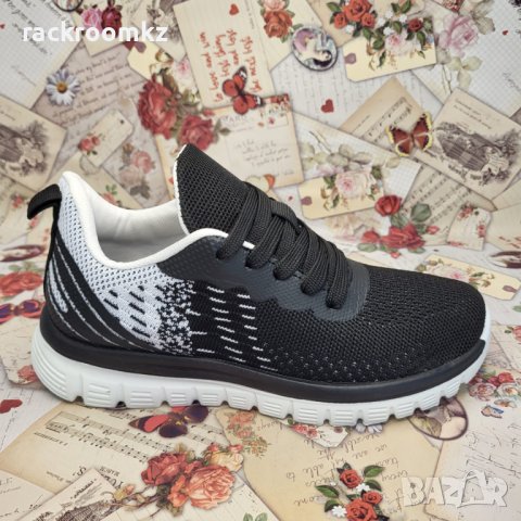 Леки и удонбни маратонки с мрежа модел: EV-41 black, снимка 3 - Маратонки - 41185448
