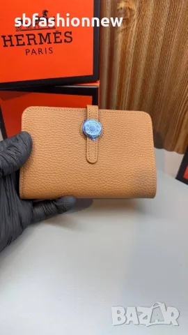 Hermes портмоне естествена кожа, снимка 16 - Портфейли, портмонета - 55758913