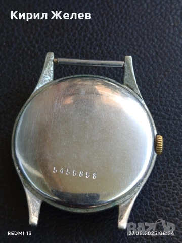 Стар механичен часовник DOXA ANTI-MAGNETIC SWISS MADE работи за КОЛЕКЦИЯ 38847, снимка 4 - Антикварни и старинни предмети - 51503505