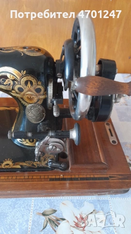 Шевна машина  JUNKER & RUH, снимка 6 - Антикварни и старинни предмети - 53011779