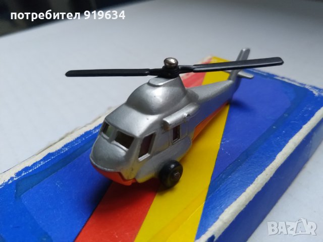 Продавам метален хеликоптер Seasprite 1976 от Matchbox Мачбокс