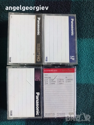 Видео касети VHS -C, снимка 2 - Камери - 53844899