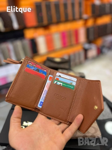 портмоне в кутия coach , снимка 4 - Портфейли, портмонета - 52940081