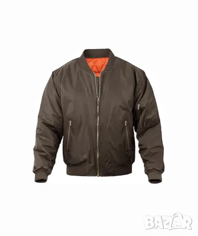 Мъжко бомбър подплатено зимно яке KEFITEVD, снимка 1