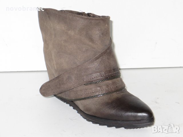 Air Step 38 екстравагантни ръчно изработени боти естествена кожа, снимка 2 - Дамски боти - 35708465