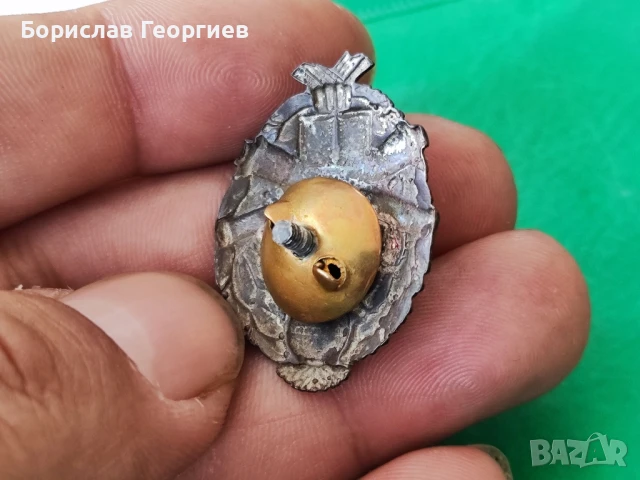Значка на българските артилерийски инспектори, снимка 5 - Антикварни и старинни предмети - 51415205