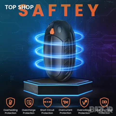 Акумулаторни нагреватели за ръце 2  броя комплекта KICLBD A0 218, снимка 6 - Друга електроника - 49105270