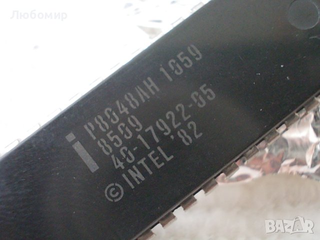 Интегрална схема P8048AH INTEL'82 USA, снимка 2 - Друга електроника - 41618196