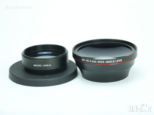 2 в 1 дизайн за широк ъгъл и макро фотография., снимка 3 - Обективи и филтри - 42688313