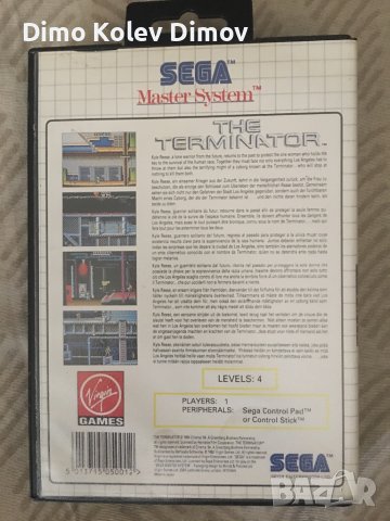 Terminator SEGA Master System. Full Pack!, снимка 2 - Други игри и конзоли - 41834789