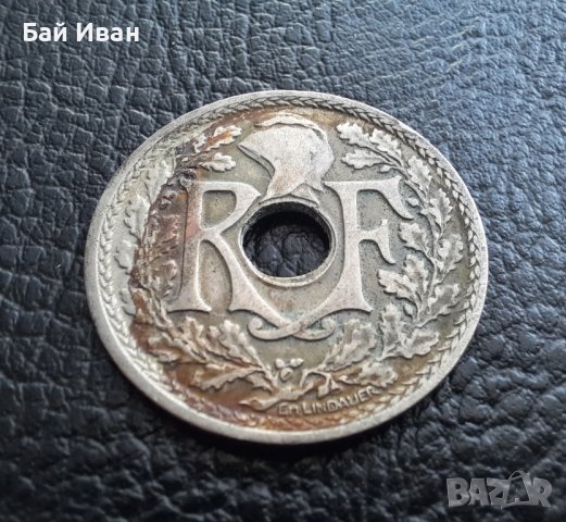 Стара монета 25 сантима 1930 г. Франция- топ !, снимка 6 - Нумизматика и бонистика - 42219582