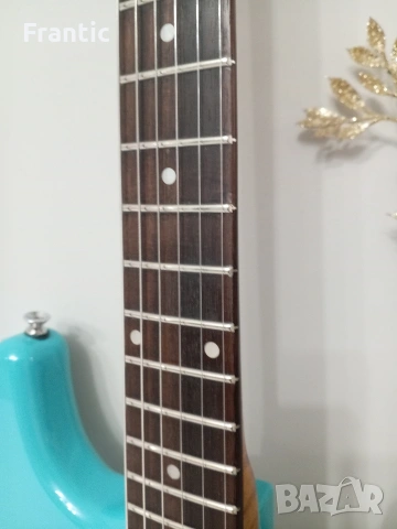 Ел. китара Partscaster Samick '90/Kramer focus vt 211 s seafoam Green , снимка 15 - Китари - 53053711