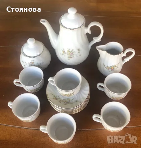 Порцеланов сервиз за чай/кафе