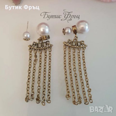 Обеци Dior , снимка 3 - Обеци - 34379243