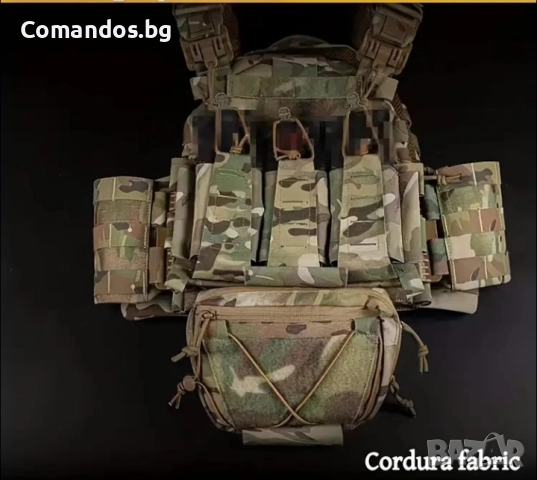 тактическа чанта за кръст и жилетка , снимка 3 - Екипировка - 51435066