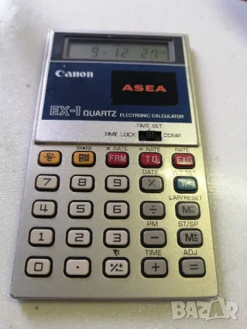 Ретро калкулатор Canon EX-1, снимка 4 - Друга електроника - 47922477