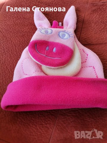 Детско яке, шапка и розови ботички, снимка 9 - Бебешки якета и елеци - 35913616