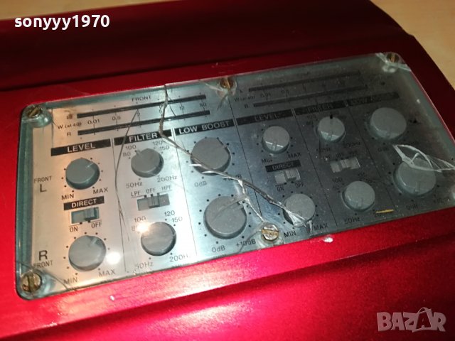 SONY XM-5040X AMPLIFIER-ВНОС FRANCE 2011221113LNWC, снимка 3 - Ресийвъри, усилватели, смесителни пултове - 38731623