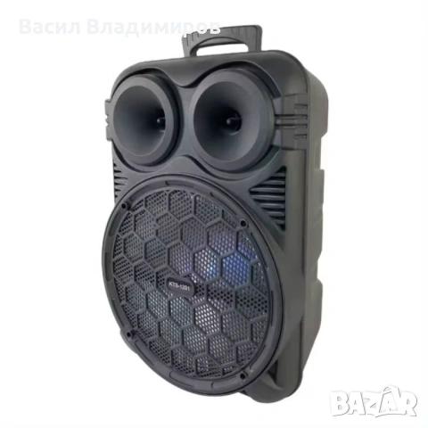 Активна тонколона с микрофон и Bluetooth KTS-1201, снимка 2 - Bluetooth тонколони - 53026240