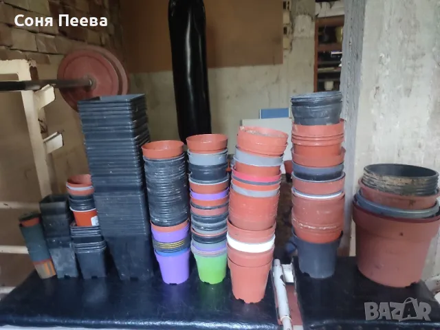 Работни саксии от плътна пластмаса започващи от 10ст., снимка 2 - Саксии и кашпи - 47258156