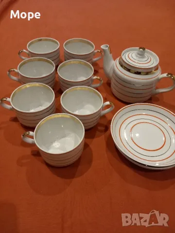 Руски порцеланов сервиз , снимка 8 - Сервизи - 49549973