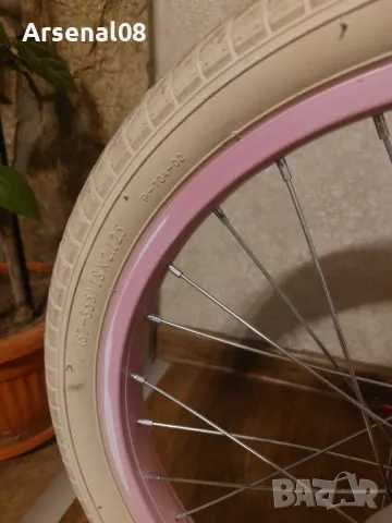 Велосипед BYOX 18"  РОЗОВ, снимка 5 - Велосипеди - 49040005