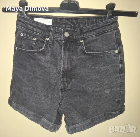 ZARA къси панталонки XS-EUR36 размер, снимка 7 - Къси панталони и бермуди - 56010490