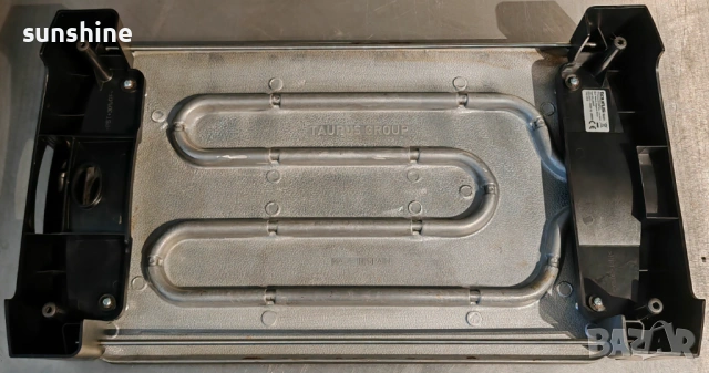 Незалепваща каменна скара TAURUS GALEXIA ELEGANCE STONE 2500W, 47х29см, снимка 2 - Скари - 53682232