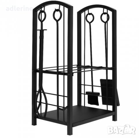 Комплект поставка за дърва с прибори за камина, снимка 2 - Други - 34779633