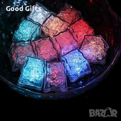 Водоустойчива Соларна LED лампа Ледено кубче , Ice Cube, снимка 5 - Соларни лампи - 40677750