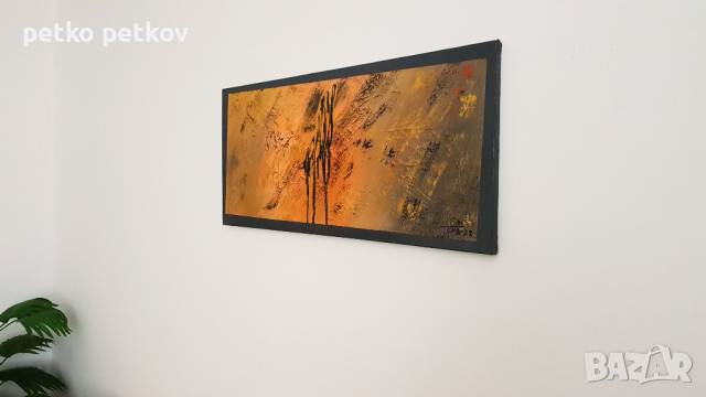 Абстрактнa картинa Luneful 2, снимка 3 - Картини - 36483126