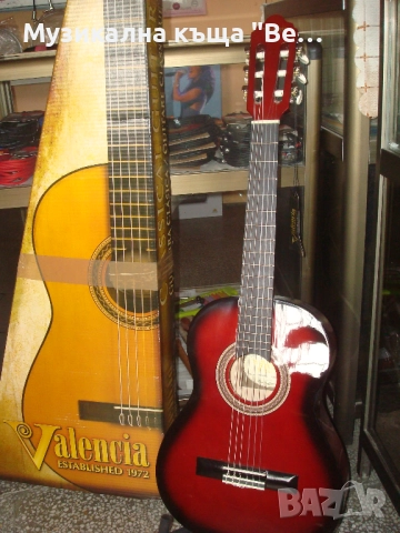 Класическа китара Valencia, Размер 1/2, снимка 2 - Китари - 43654766
