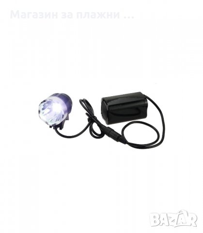 2 В 1 ФАР ЗА ВЕЛОСИПЕД И ЧЕЛНИК XM-L Т6 1200 ЛУМЕНА - код 1869, снимка 9 - Аксесоари за велосипеди - 34240449