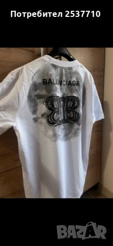 Тениска balenciaga, снимка 2 - Тениски - 53656670