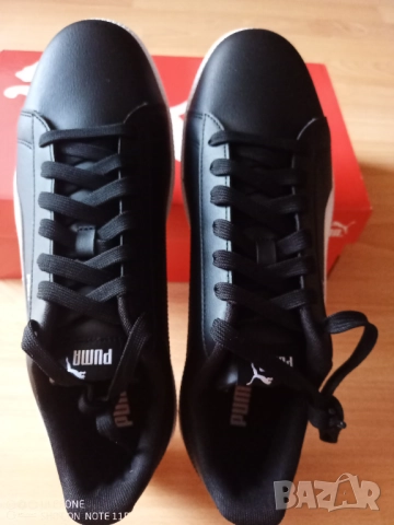 Оригинални кожени маратонки Puma Up Black номер 42, снимка 3 - Маратонки - 52592995