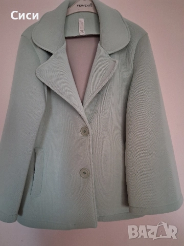 Дамско сако цвят мента, снимка 4 - Сака - 52513009