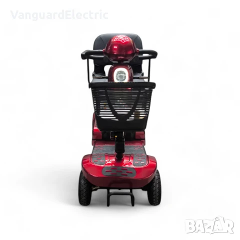 Електрическа четириколка BL2 500W (инвалидна) - Red, снимка 4 - Инвалидни скутери - 51271997