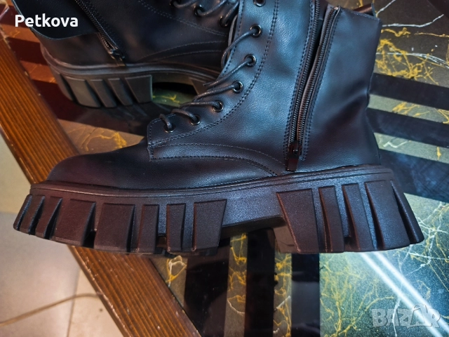 Дамски боти, чисто нови, черни , снимка 5 - Дамски боти - 51895532
