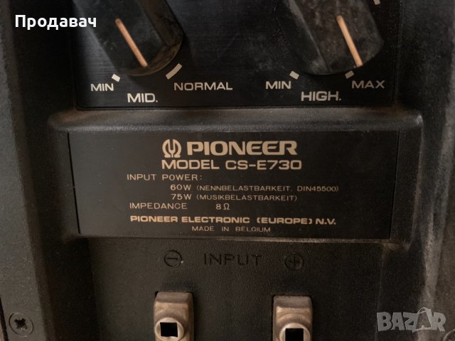 Тонколони Pioneer CS E730, снимка 13 - Тонколони - 41823558