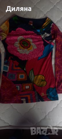 Блузи Desigual м-л, снимка 8 - Блузи с дълъг ръкав и пуловери - 38648637