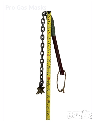 Боздуган Ръчна Изработка Месинг Метал Дървена дръжка само за 100 лв , снимка 4 - Други инструменти - 52114350