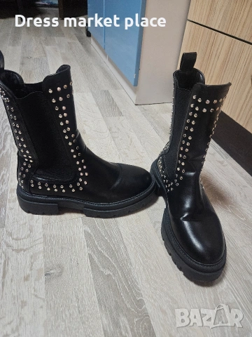 Дамски високи боти, снимка 3 - Дамски боти - 53564347