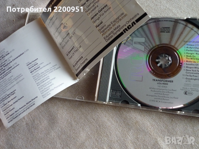 LOU REED, снимка 4 - CD дискове - 36049718