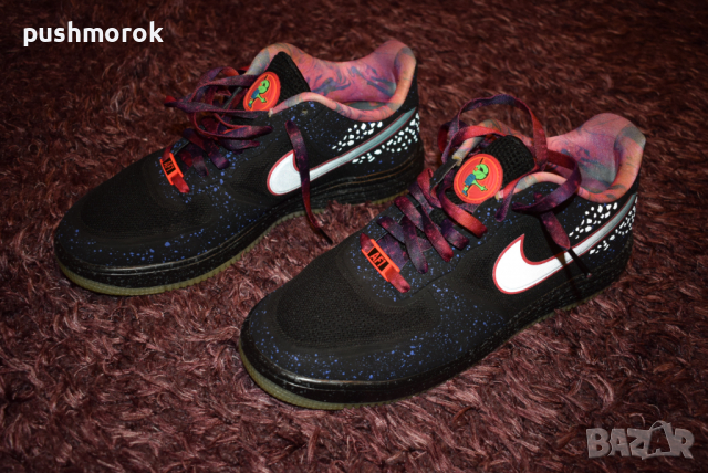 Nike Lunar Force 1 Fuse Area 72 Men’s Black Reflective Sliver , снимка 6 - Маратонки - 36220194